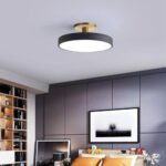 Simple Semi-Flush Mount Acrylic LED Ceiling Light - Image 15