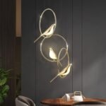 Creative Birds LED Circle Pendant Light - Image 5