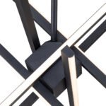 6-Light LED Rod Sputnik Chandelier - Image 10