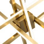 6-Light LED Rod Sputnik Chandelier - Image 8