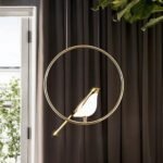 Creative Birds LED Circle Pendant Light - Image 3