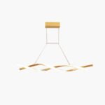 LED Linear Wave Chandelier - Image 7