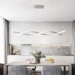 LED Linear Wave Chandelier - Image 21