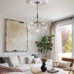 Modern Cluster Glass Globe Bubble Chandelier - Image 6