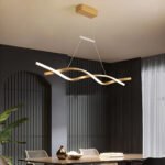 LED Linear Wave Chandelier - Image 15