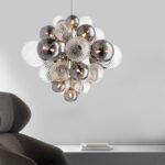 Nordic Glass Bubble Chandelier - Image 3