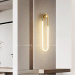 Oval  Brass Wall Sconce - Image 19