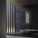 Oval  Brass Wall Sconce - Image 12