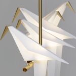 Paper Crane Bird Chandelier - Image 30