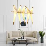Paper Crane Bird Chandelier - Image 22