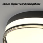 Acrylic Round LED Ceiling Lamp - Image 6