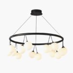 Valentina Nordic LED Glass Ball Chandelier - Image 5