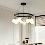 Valentina Nordic LED Glass Ball Chandelier - Image 14