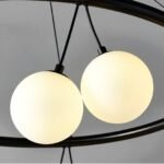 Valentina Nordic LED Glass Ball Chandelier - Image 10