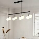 Valentina Nordic LED Glass Ball Chandelier - Image 4