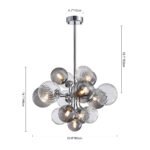 Cluster Glass Globe Bubble Chandelier 23.6"/31.5" Wide Large Chandelier - Image 14