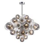 Cluster Glass Globe Bubble Chandelier 23.6"/31.5" Wide Large Chandelier - Image 9