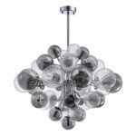 Cluster Glass Globe Bubble Chandelier 23.6"/31.5" Wide Large Chandelier - Image 10