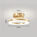 Geometry Ring LED Luxury Ceiling Light - Image 6