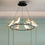 Creative Birds LED Circle Pendant Light - Image 16