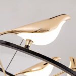 Creative Birds LED Circle Pendant Light - Image 21