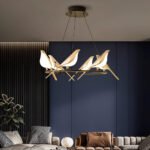 Creative Birds LED Circle Pendant Light - Image 15