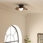 Iron Art Living Room Brown Ceiling Light - Image 12