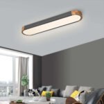 Dimmable Minimalist Long Oval Flush Mount LED Light - Image 6