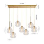 Globe Cluster Kitchen Island Pendant Light - Image 14