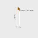 Oval  Brass Wall Sconce - Image 14