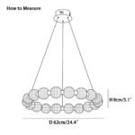 Ring Pearl Chandelier - Image 14