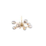 Gold Glass Modern LED chandelier - Image 16