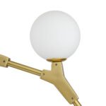 Mid-century Linear Island Branching Bubble Chandelier - Image 11