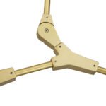 Mid-century Linear Island Branching Bubble Chandelier - Image 12