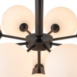 Milky Glass Cluster Bubble Chandelier - Image 18