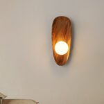 Minimalist Solid Wood Wall Sconce - Image 3