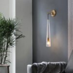 Modern Black Golden Hanging Suspended Wall Light - Image 6