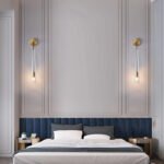 Modern Black Golden Hanging Suspended Wall Light - Image 2