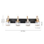 Modern Crystal Vanity Wall Sconce - Image 33