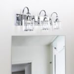 Modern Crystal Vanity Wall Sconce - Image 7