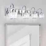 Modern Crystal Vanity Wall Sconce