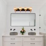 Modern Crystal Vanity Wall Sconce - Image 3