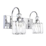 Modern Crystal Vanity Wall Sconce - Image 10