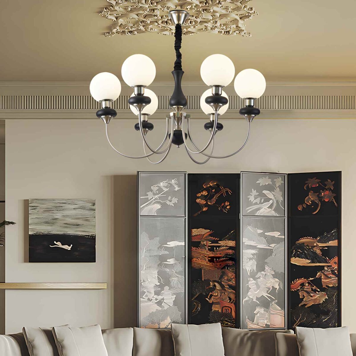 Modern Luxury Metal Chandelier - Image 22
