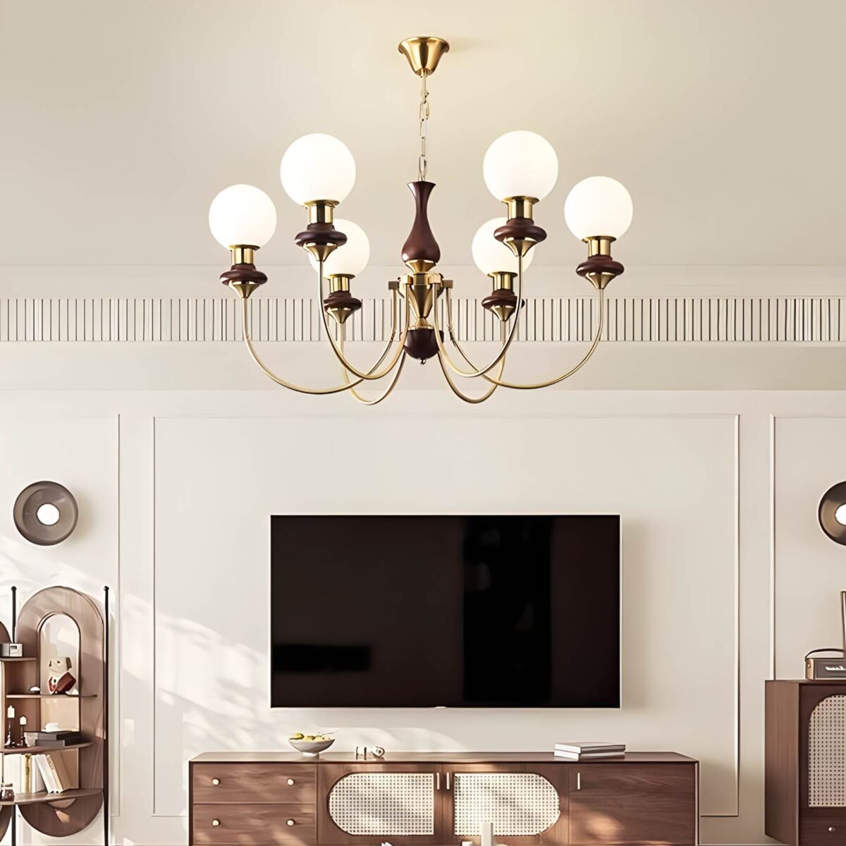 Modern Luxury Metal Chandelier - Image 11