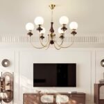 Modern Luxury Metal Chandelier - Image 11