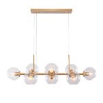 Modern Mid-Century Globe Kitchen Island Pendant Light - Image 7