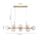 Modern Mid-Century Globe Kitchen Island Pendant Light - Image 18