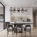 Modern Mid-Century Globe Kitchen Island Pendant Light - Image 5