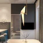 Paper Crane Bird Chandelier - Image 8